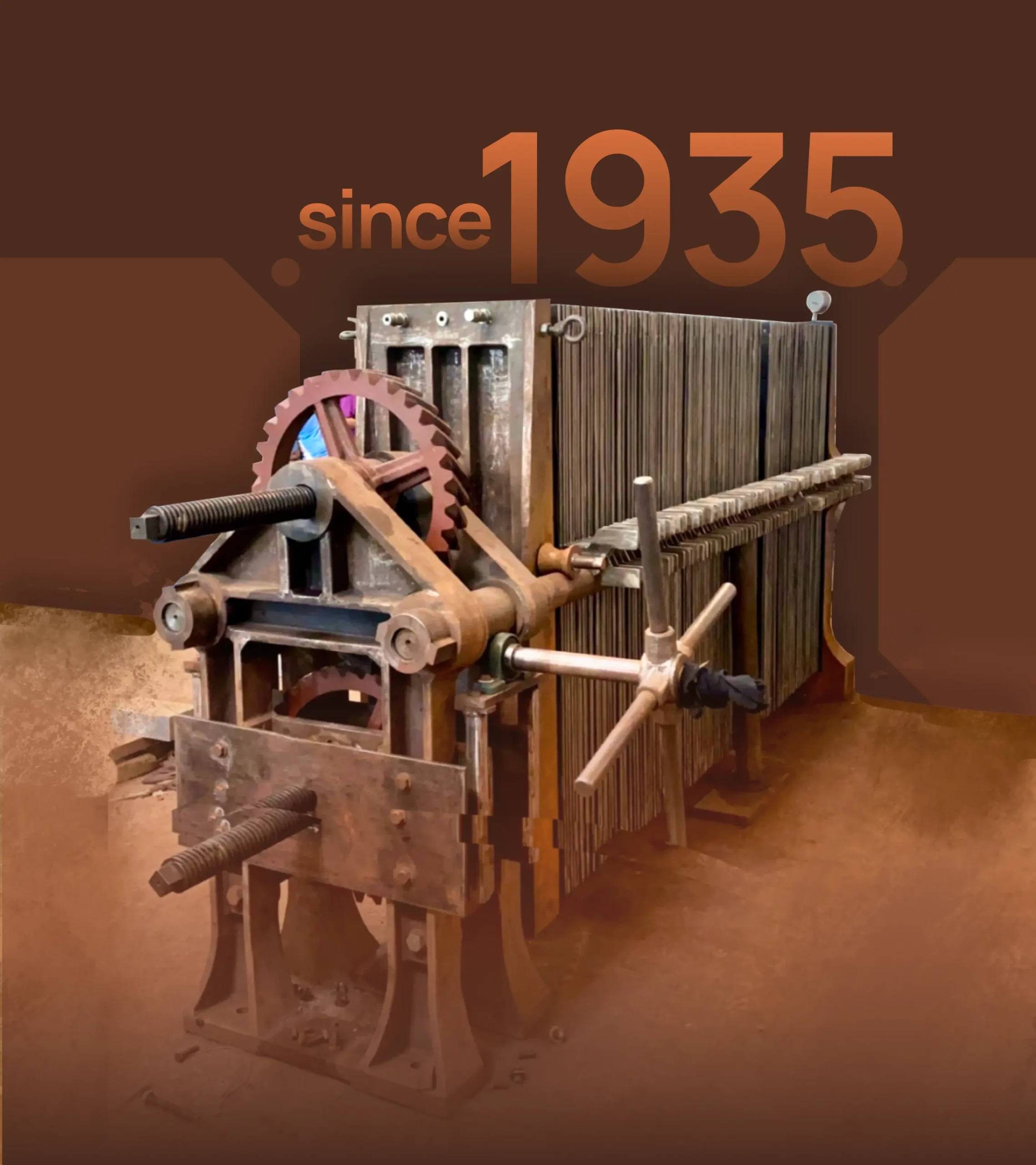 Complete filter press range from recessed to fully automatic systems image