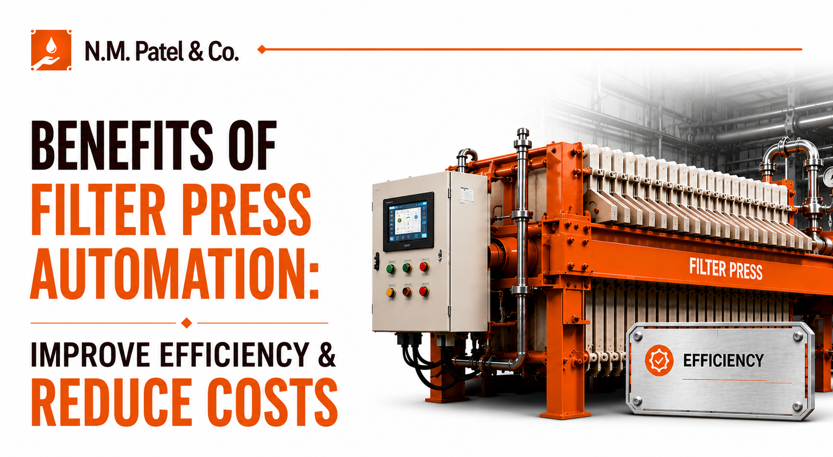 Benefits of filter press automation